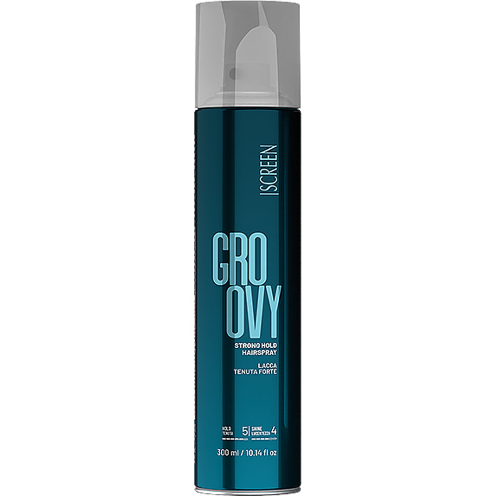 Лак для волосся сильної фіксації - Screen Control Groovy Strong Hold Hair Spray