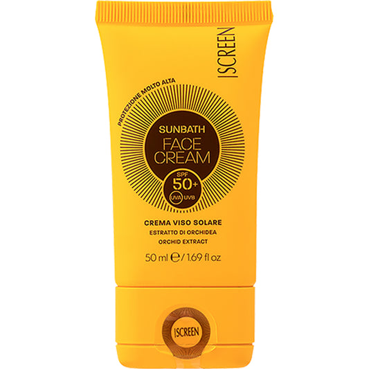 Сонцезахисний крем для обличчя - Screen Sun Control Sunbath Face Cream SPF 50+
