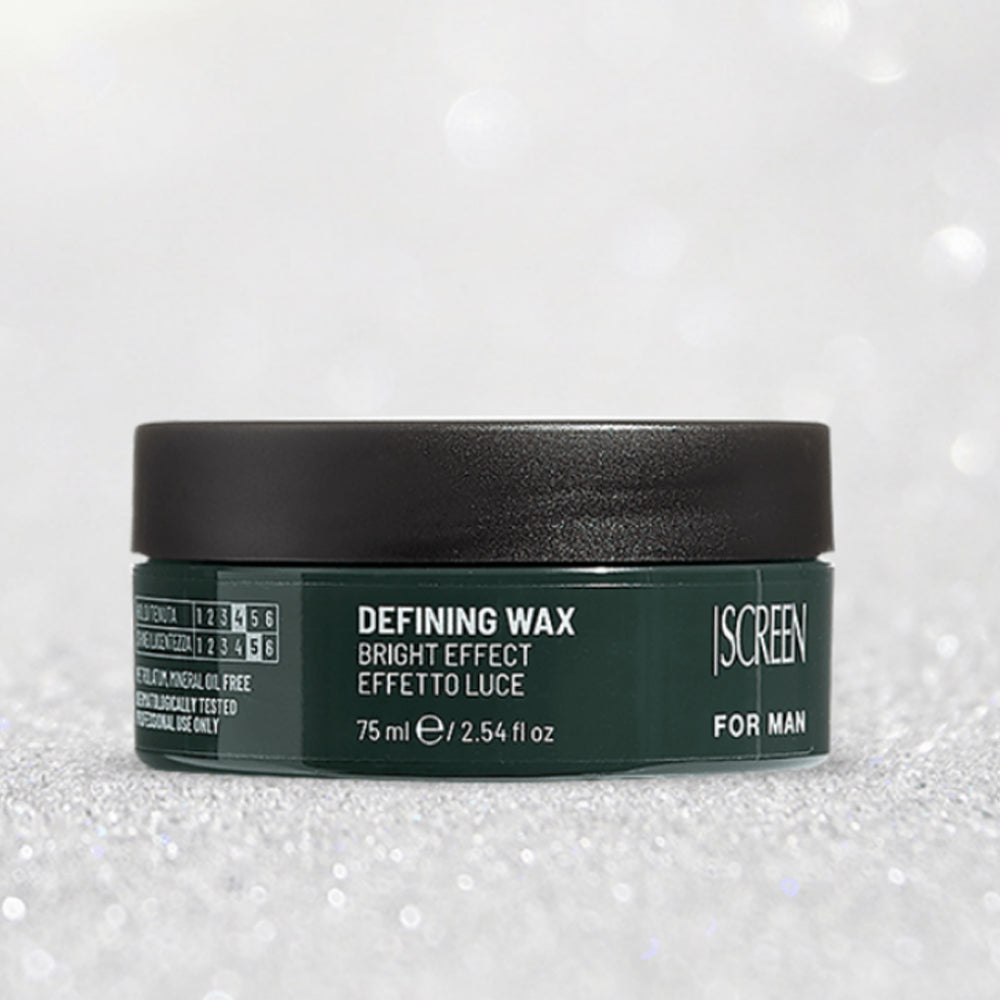 Віск для моделювання та блиску волосся середньої фіксації - Screen For Man Defining Wax
