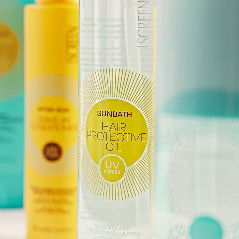 Солнцезащитное масло для волос с УФ-фильтрами - Screen Sun Control Sunbath Hair Protective Oil