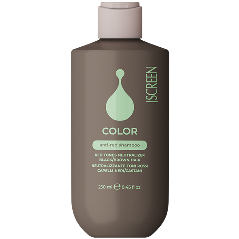 Шампунь для нейтралізації червоних відтінків - Screen Color Anti-Red Shampoo