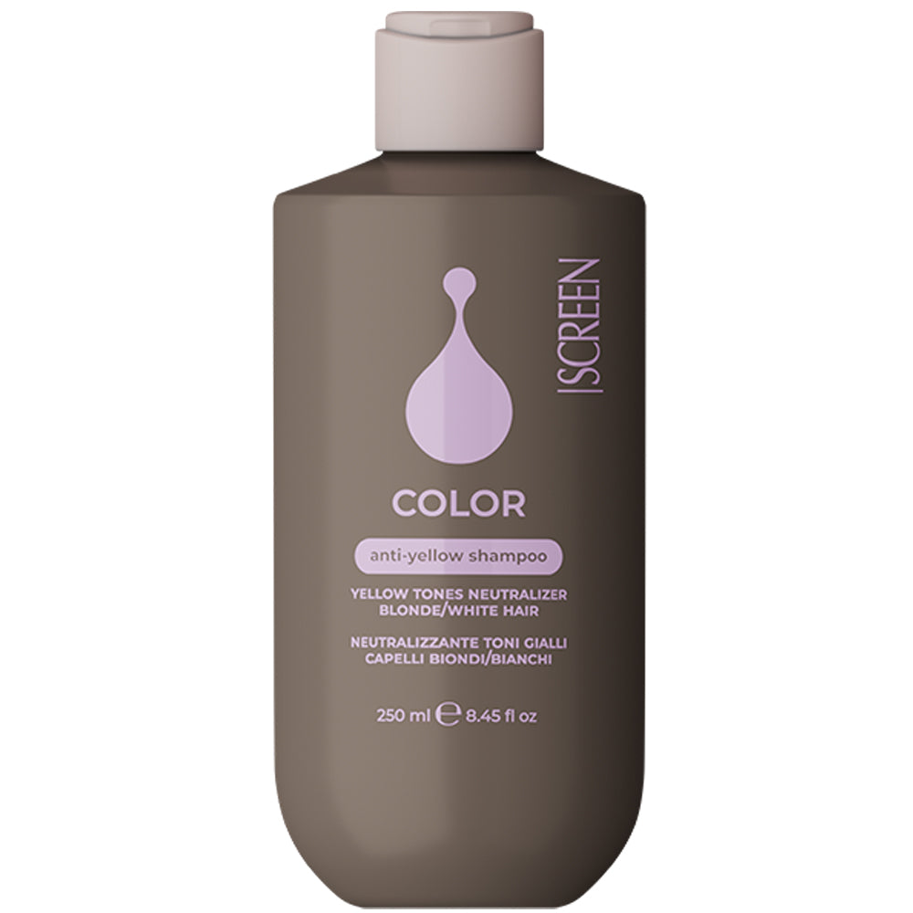 Шампунь для нейтралізації жовтих відтінків - Screen Color Anti-Yellow Shampoo