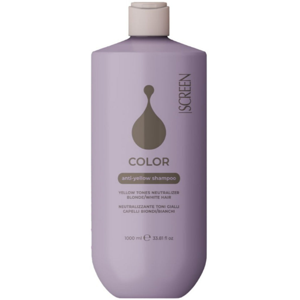 Шампунь для нейтралізації жовтих відтінків - Screen Color Anti-Yellow Shampoo