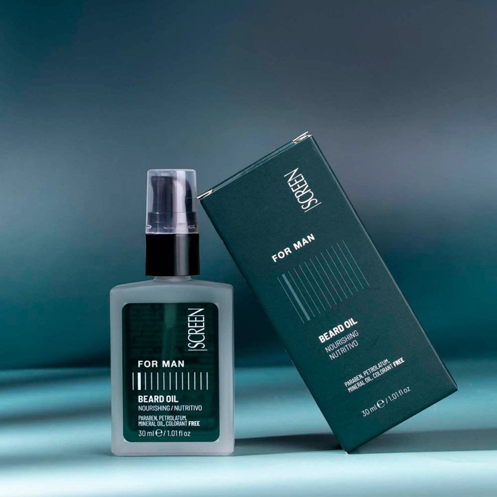 Живильна олія для бороди - Screen For Man Beard Oil 5