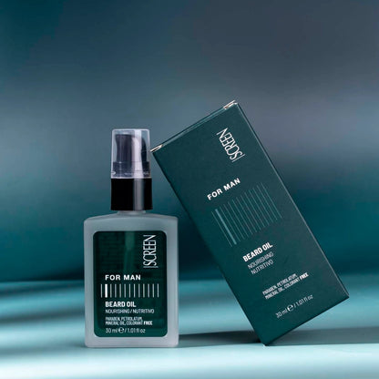 Живильна олія для бороди - Screen For Man Beard Oil 5