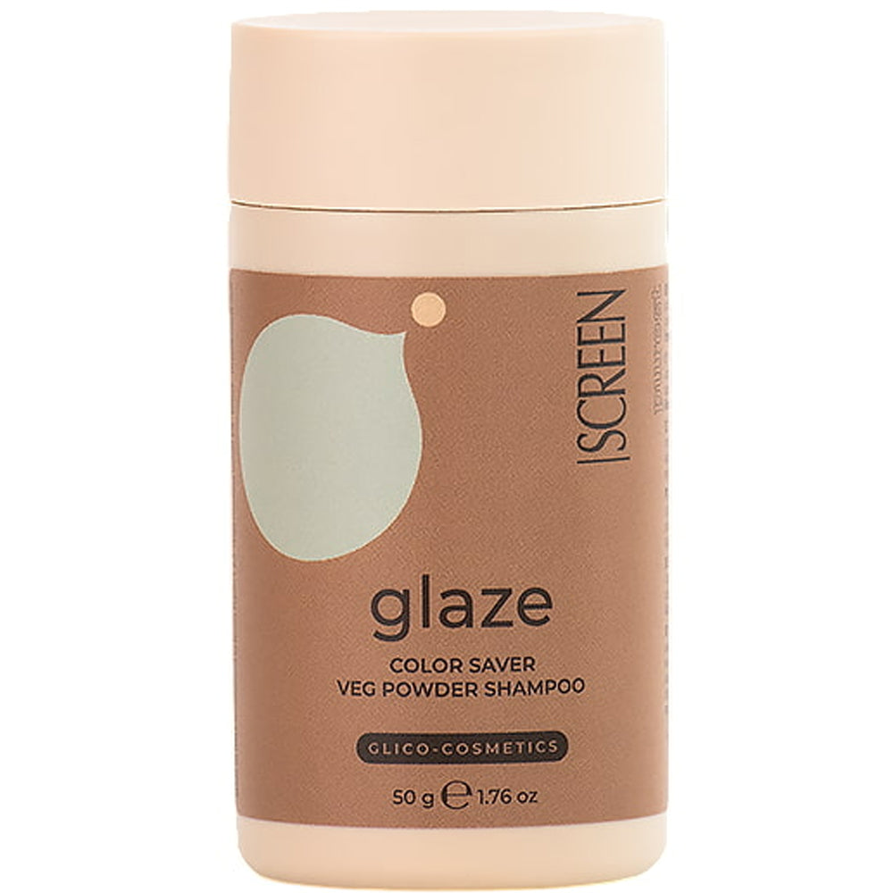 Шампунь для збереження кольору у формі порошку - Screen Purest Glaze Color Saver Veg Powder Shampoo