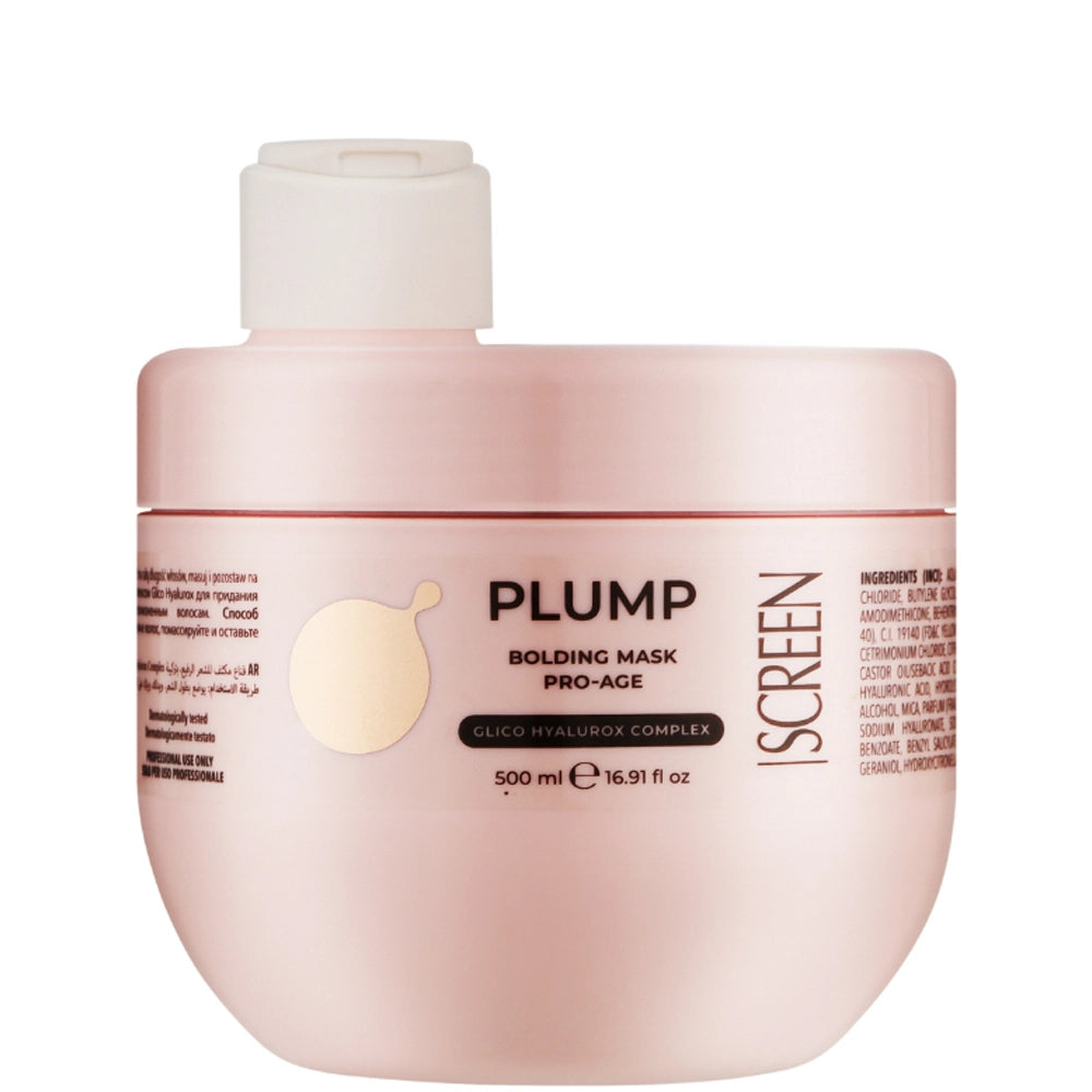 Маска для тьмяного та ослабленого волосся (Крок 3) - Screen Plump Bolding Mask Pro-Age