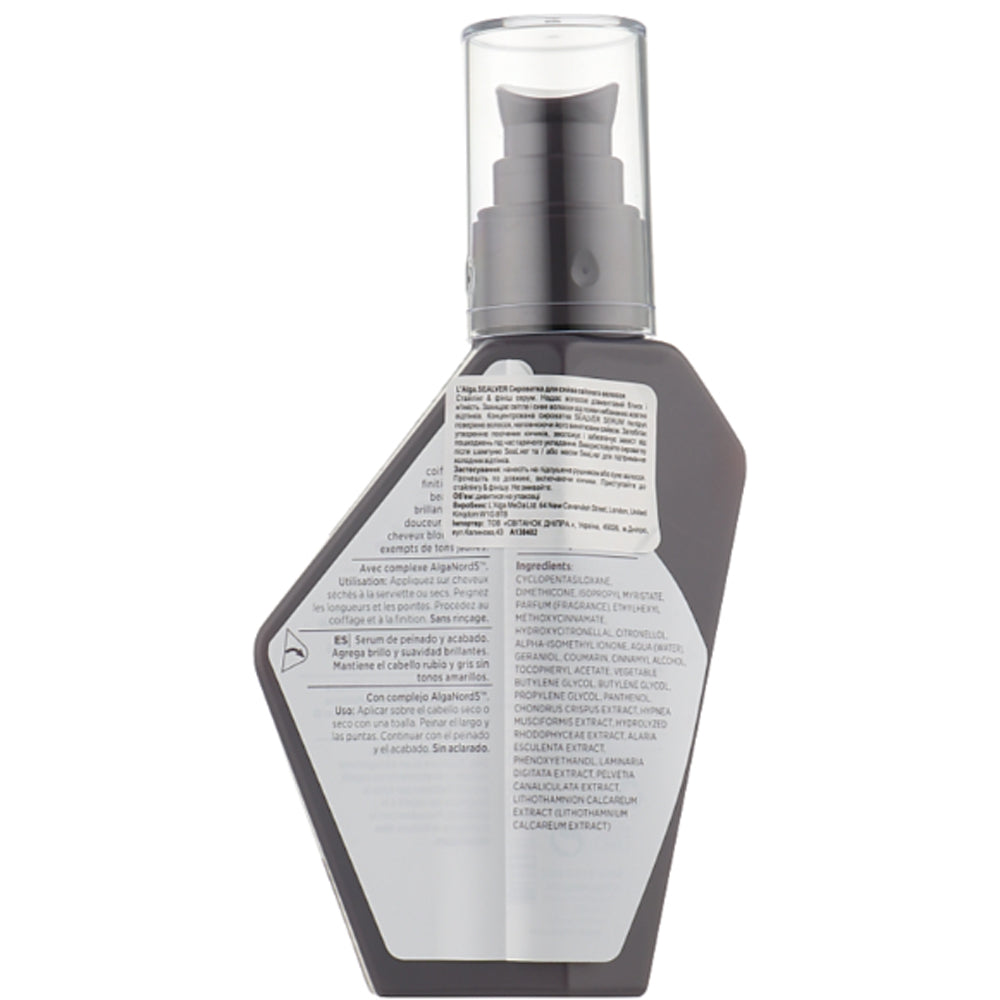 Сыворотка для сияния светлых волос - L’Alga Sealver Serum