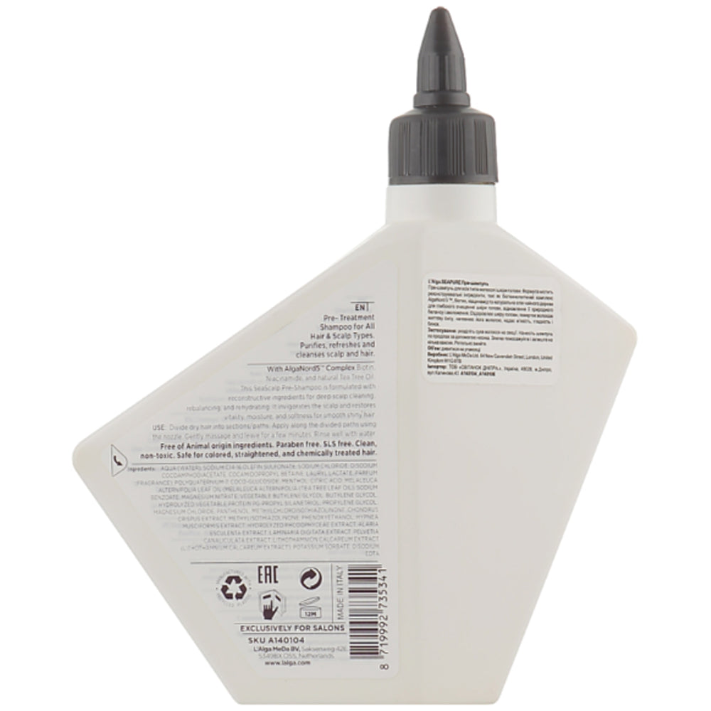 Пре-шампунь для волосся - L’Alga Seapure Shampoo