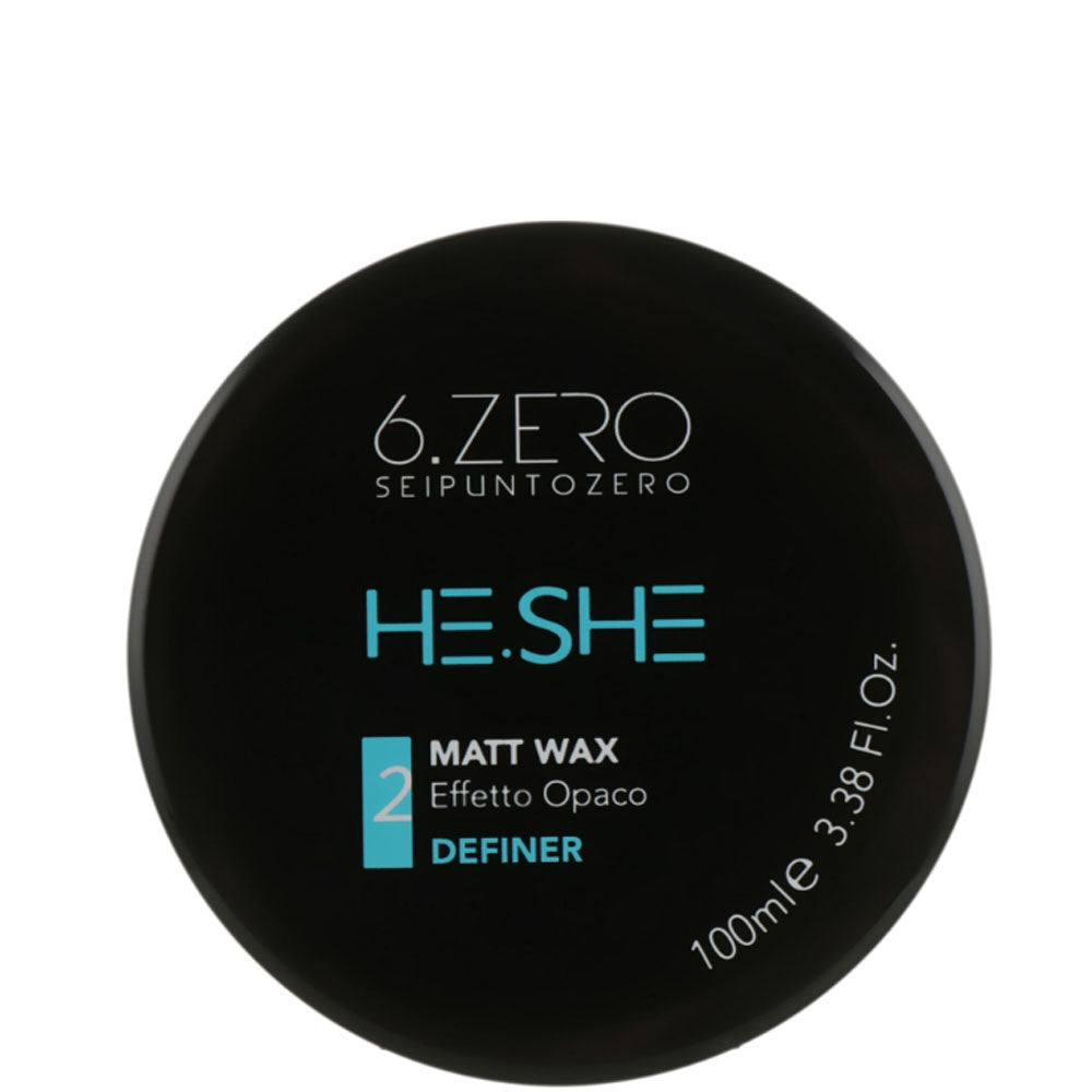 Віск для волосся з матовим ефектом - Seipuntozero He.She Matt Wax