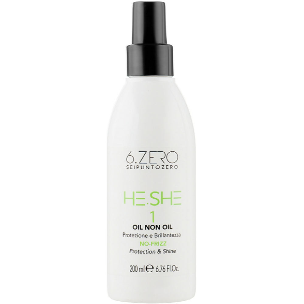 Флюїд для блиску і розгладження волосся - Seipuntozero He.She Oil Non Oil