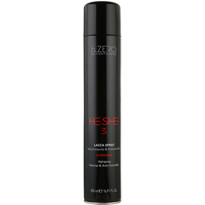 Лак для волосся сильної фіксації - Seipuntozero He.She Strong Hairspray