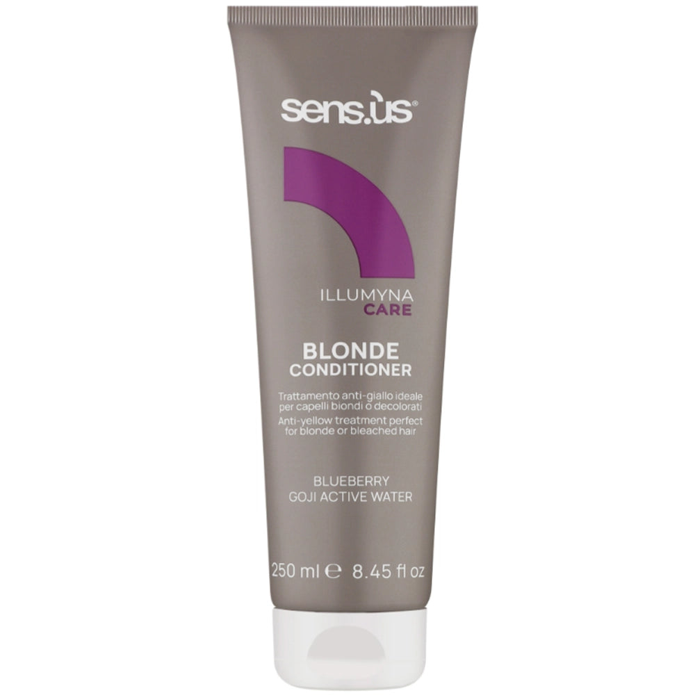 Кондиціонер проти жовтизни світлого волосся - Sens.ùs Illumyna Care Blonde