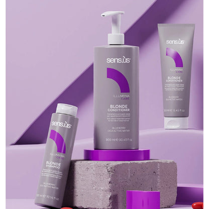 Кондиціонер проти жовтизни світлого волосся - Sens.ùs Illumyna Care Blonde 5