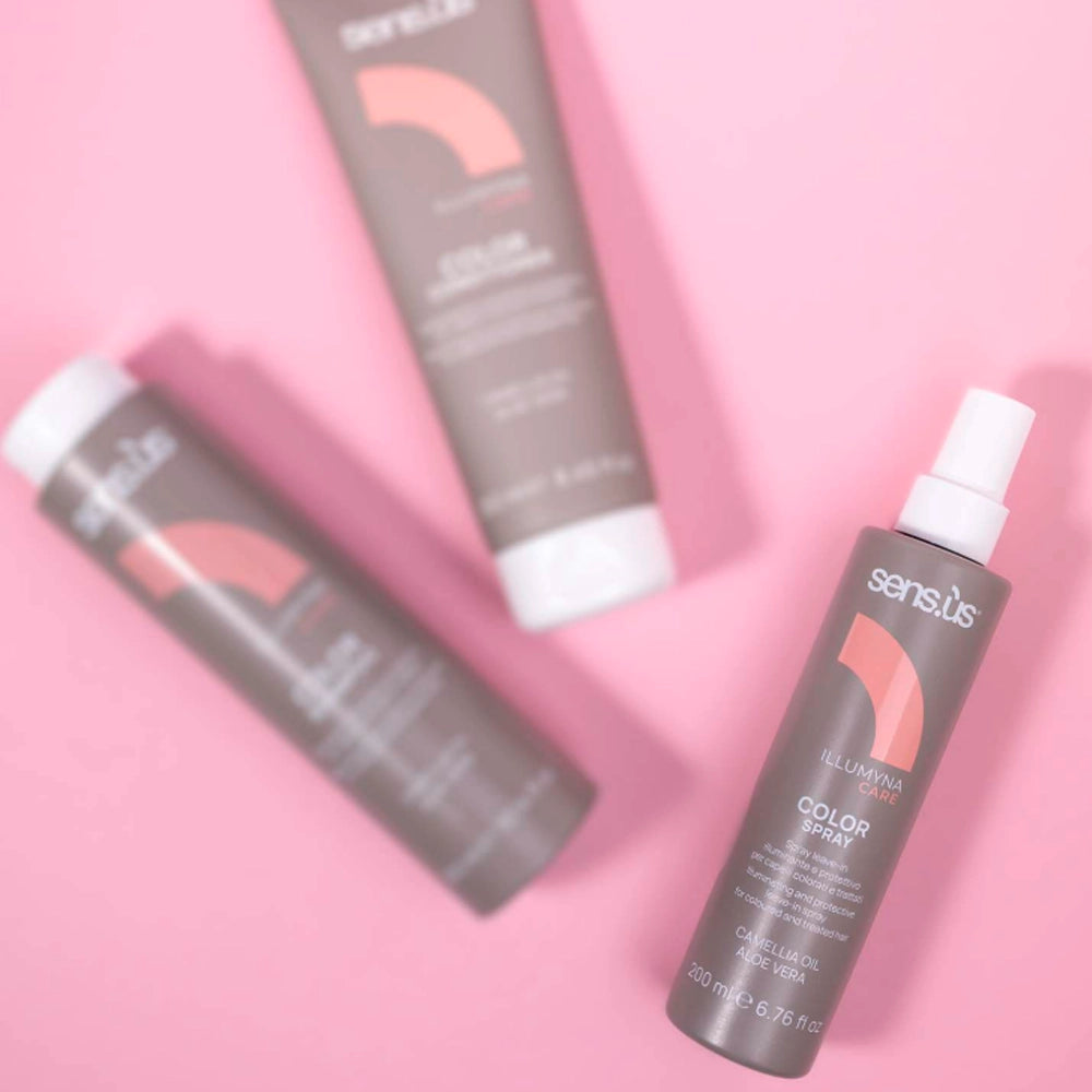 Захисний спрей для фарбованого волосся - Sens.ùs Illumyna Care Color Spray 5