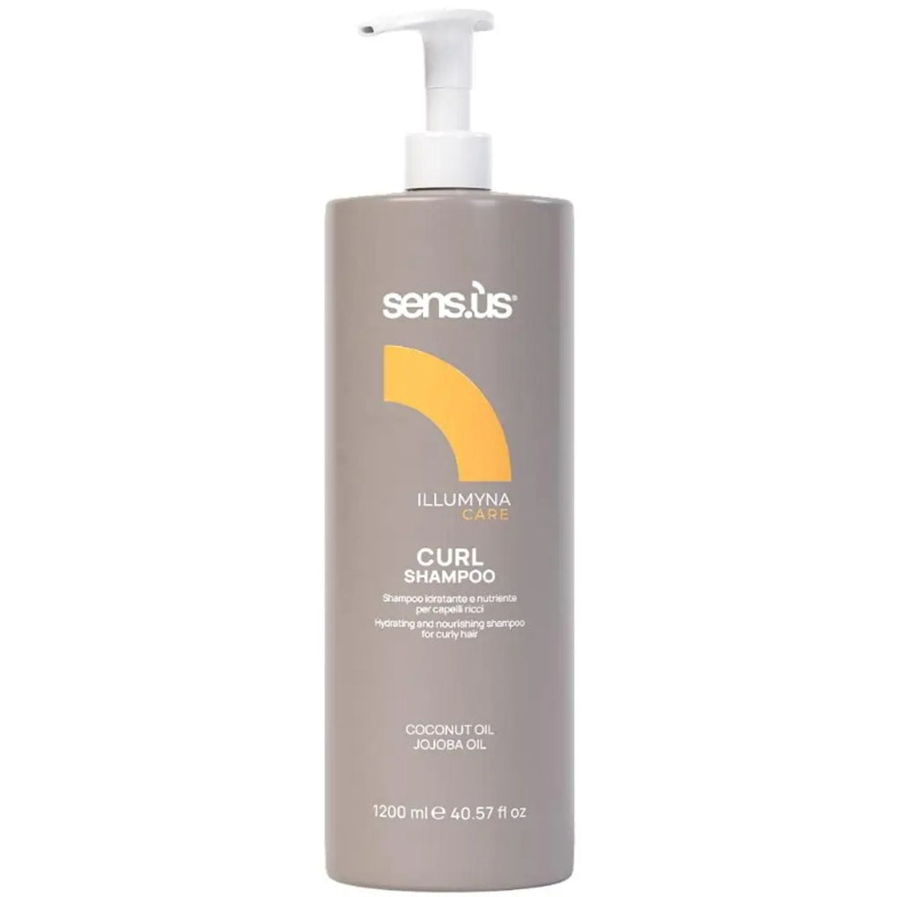 Зволожуючий шампунь для кучерявого волосся - Sens.ùs Illumyna Care Curl Shampoo 1200 мл