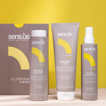 Набір для відновлення волосся - Sens.ùs Illumyna Care Repair Kit 5