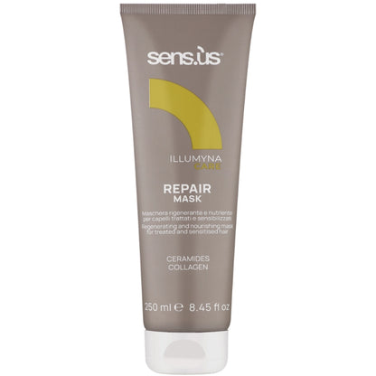 Відновлююча маска для пошкодженого волосся - Sens.ùs Illumyna Care Repair Mask 250 мл