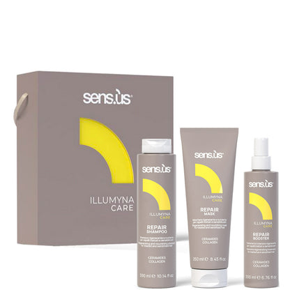 Набір для відновлення волосся - Sens.ùs Illumyna Care Repair Kit