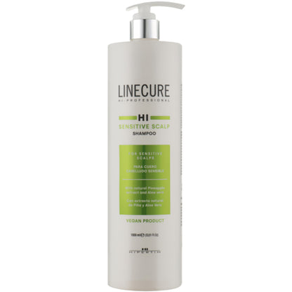 Шампунь для чутливої шкіри голови - Hipertin Linecure Vegan Sensitive Scalp Shampoo