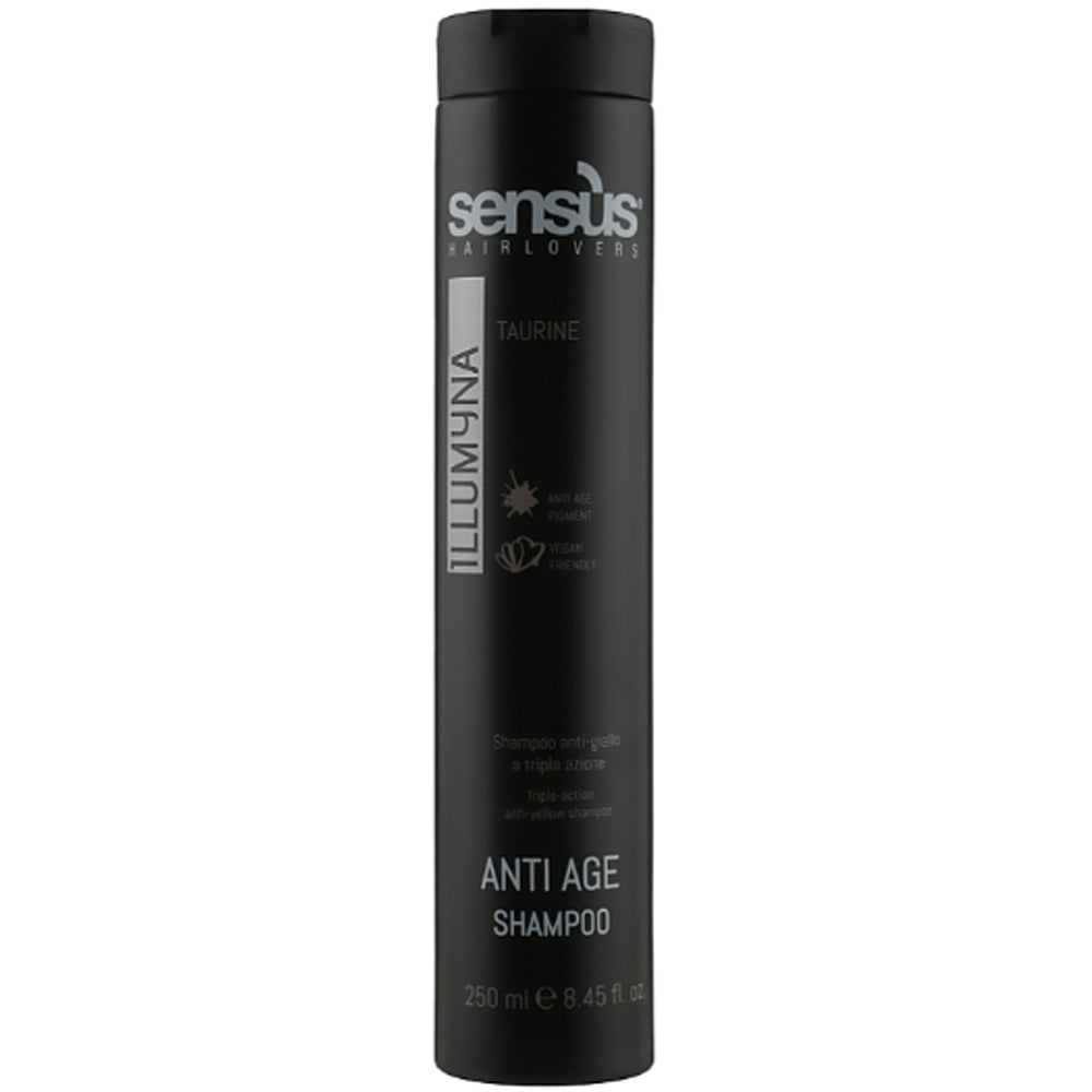 Чоловічий шампунь потрійної дії для волосся - Sens.ùs Anti-Age Shampoo