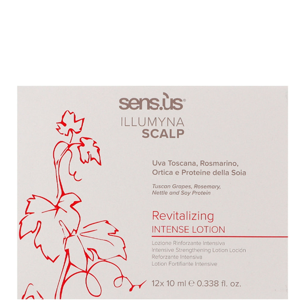 Ампули проти випадіння волосся - Sens.ùs Illumyna Scalp Revitalizing Intense Lotion