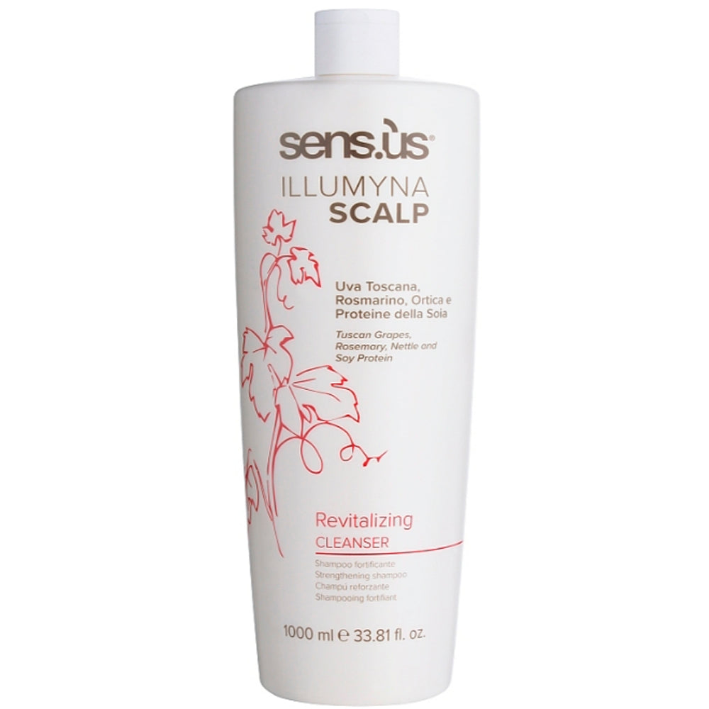 Шампунь проти випадіння волосся - Sens.ùs Illumyna Scalp Revitalizing Cleanser Strengthening Shampoo