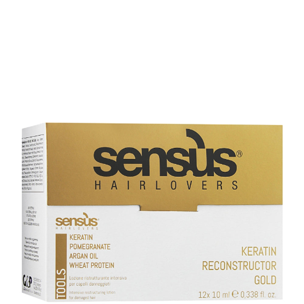 Кератинові ампули для реконструкції волосся - Sens.ùs Tools Keratin Reconstructor