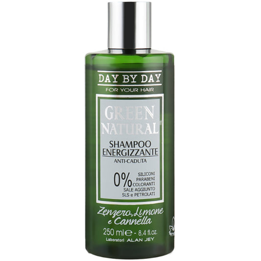 Alan Jey Green Natural Shampoo Energizzante - Шампунь енергетичний проти випадіння волосся
