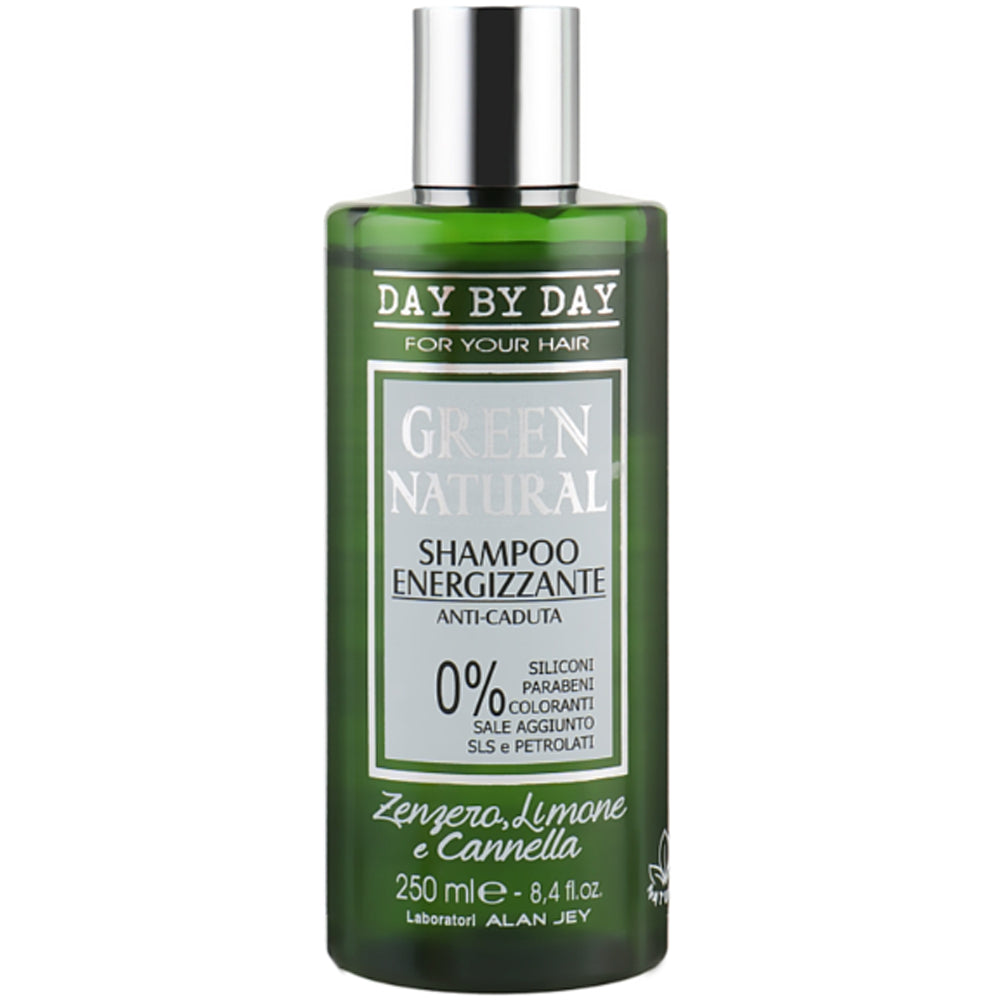 Alan Jey Green Natural Shampoo Energizzante - Шампунь энергетический против выпадения волос