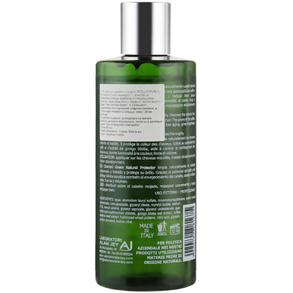Alan Jey Green Natural Shampoo Protettivo - Шампунь для фарбованого та пошкодженого волосся Захист кольору