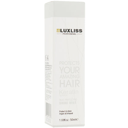 Luxliss Keratin Heat Protecting Shine Mist - Кератиновий спрей