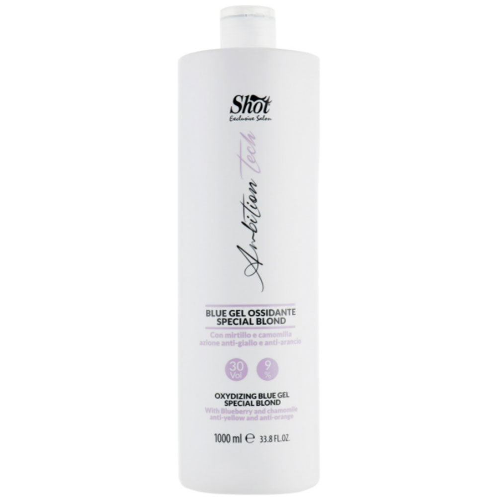 Shot Ambition Tech Oxidizing Blue Gel Special Blond 30 Vol - Гель-окислювач з синім пігментом 9%