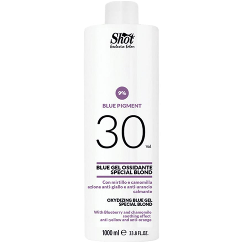 Shot Ambition Tech Oxidizing Blue Gel Special Blond 30 Vol - Гель-окислювач з синім пігментом 9%