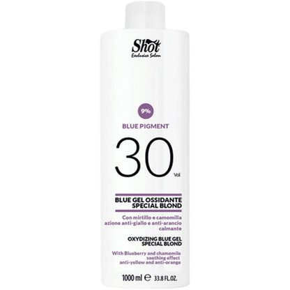 Shot Ambition Tech Oxidizing Blue Gel Special Blond 30 Vol - Гель-окислювач з синім пігментом 9%