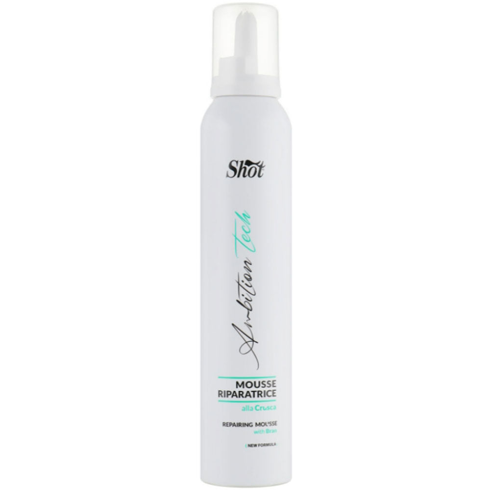 Shot Ambition Tech Repairing Mousse - Многофункциональный восстанавливающий мусс с отрубями