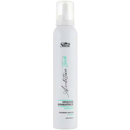 Shot Ambition Tech Repairing Mousse - Многофункциональный восстанавливающий мусс с отрубями