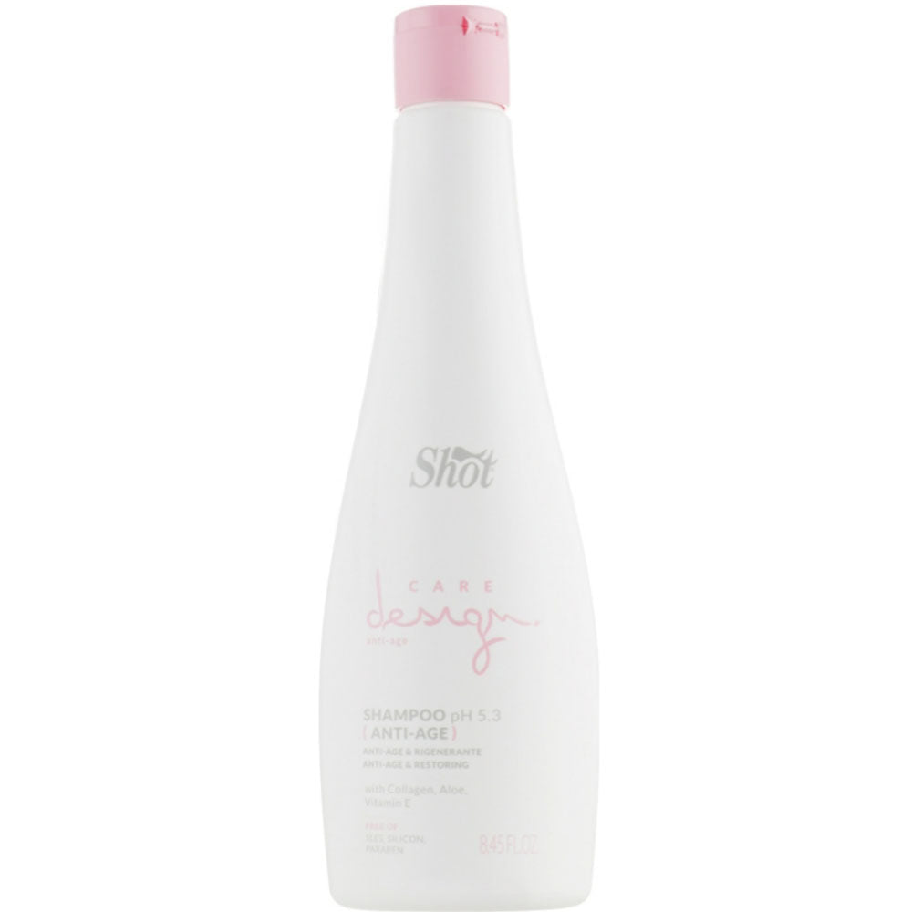 Shot Care Design Anti-Age Shampoo – Шампунь восстанавливающий с коллагеном