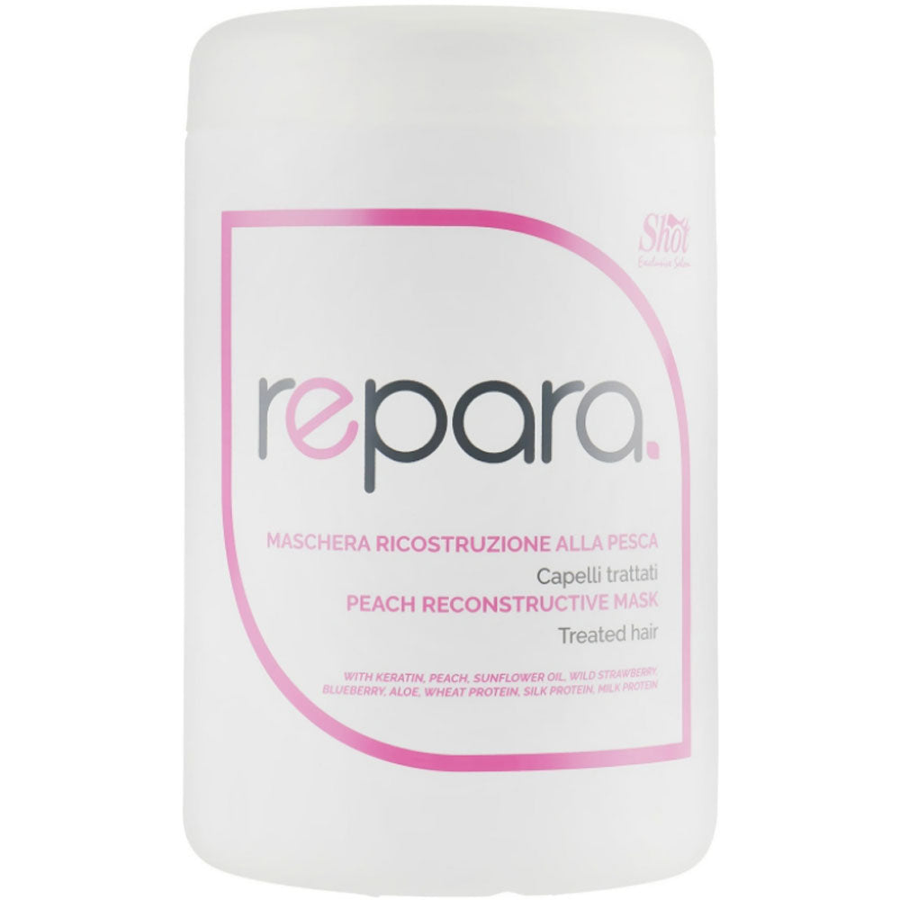 Shot Repara Peach Reconstructive Mask - Маска з персиком для пошкодженого волосся