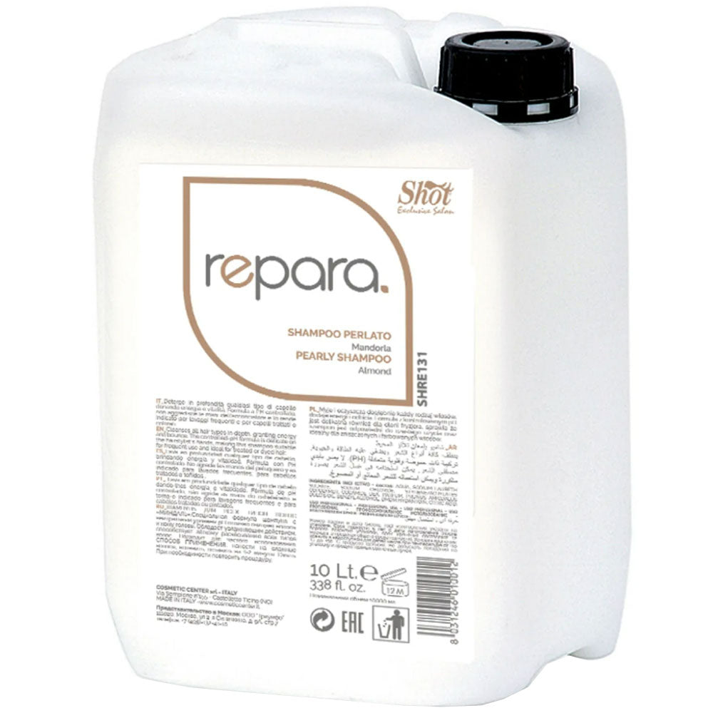 Shot Repara Pearly Shampoo Almond - Шампунь для всіх типів волосся з мигдалем