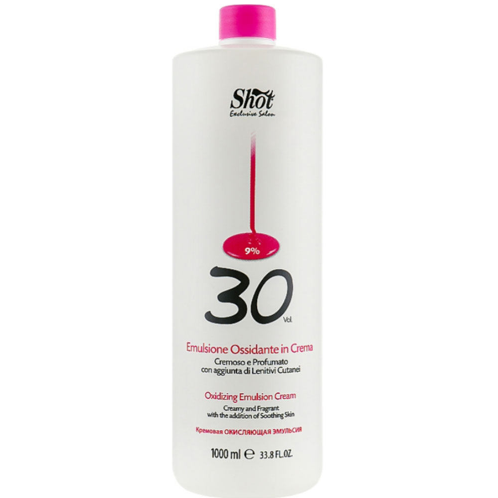 Shot Scented Oxi Emulsion Cream 30 Vol Мягкий проявитель 9%