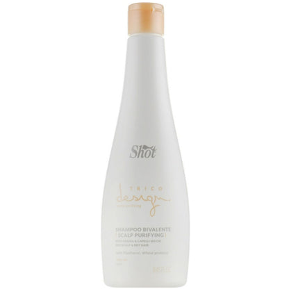 Shot Trico Design Skin Purifying Bivalente Shampoo - Шампунь для жирної шкіри голови і сухого волосся