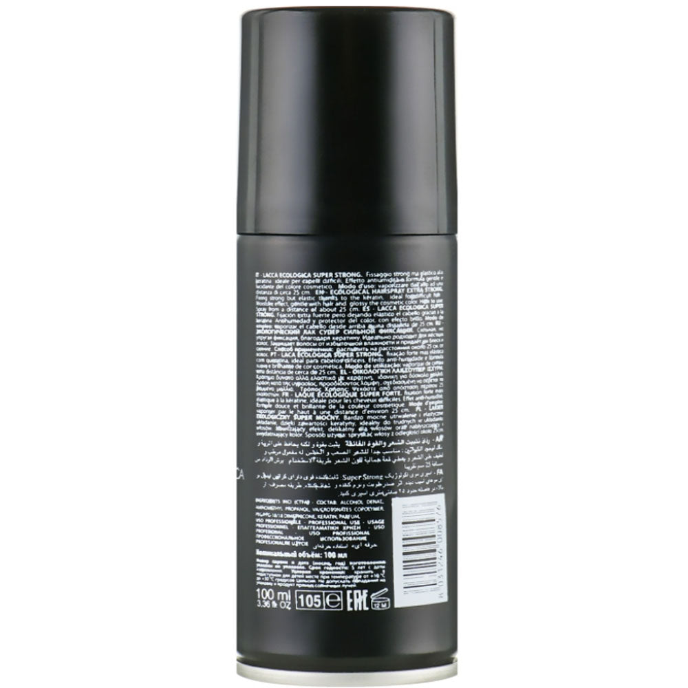 Shot Work Activity Ecological Hairspray Extra Strong I - Екологічний лак супер-сильної фіксації