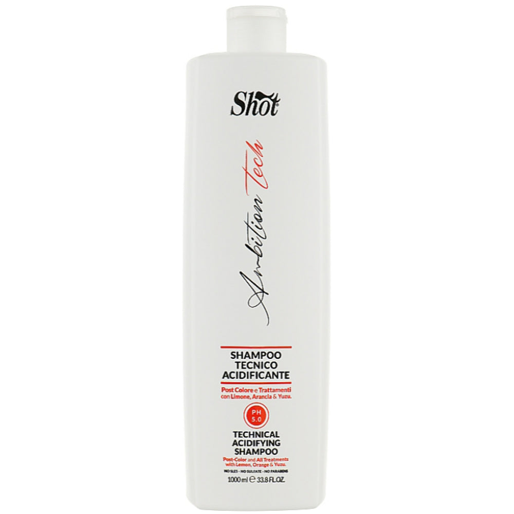 Шампунь для використання після технічних процедур - Shot Ambition Tech Alcalino Preparatore Shampoo