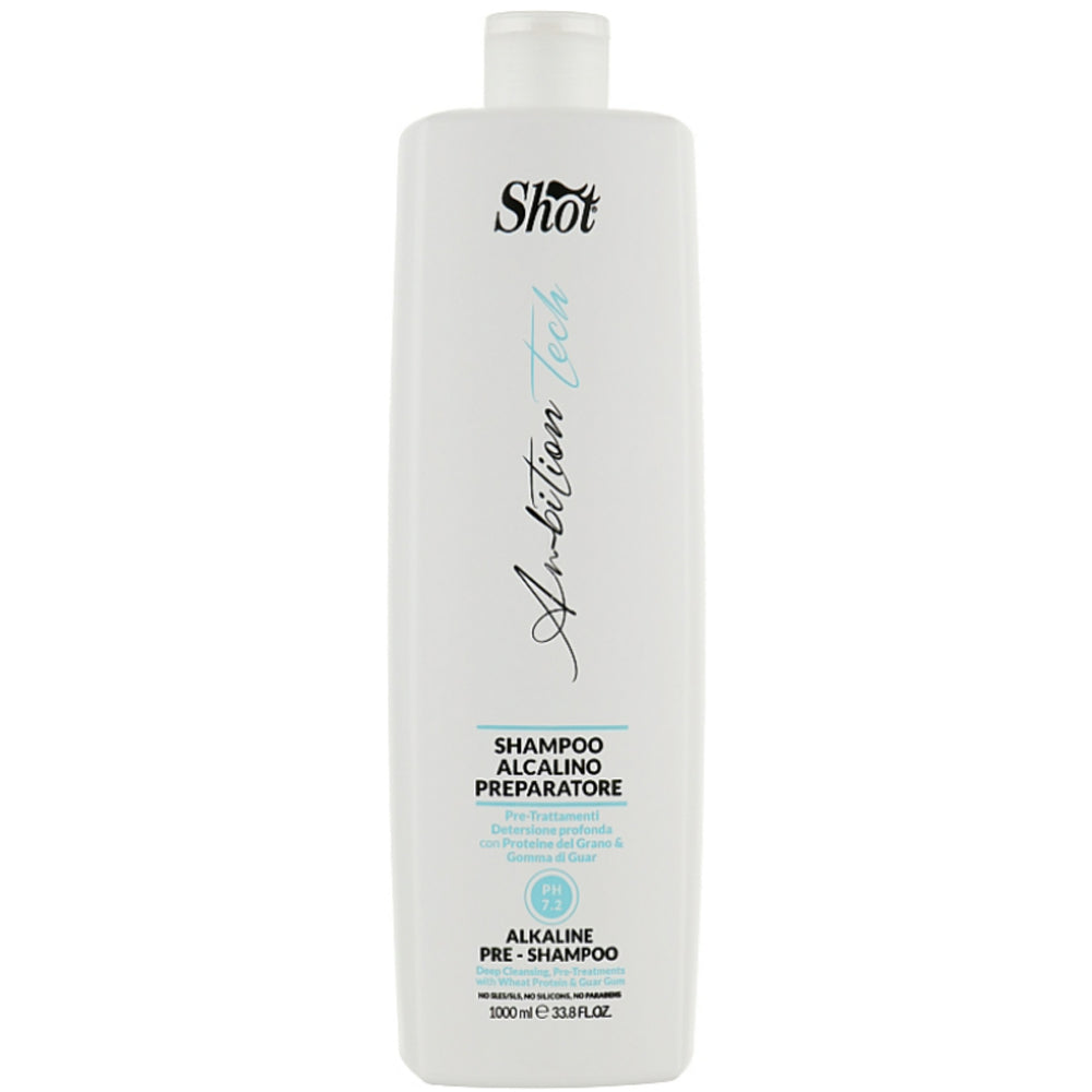Шампунь для використання до технічних процедур - Shot Ambition Tech Techico Acidificante Shampoo