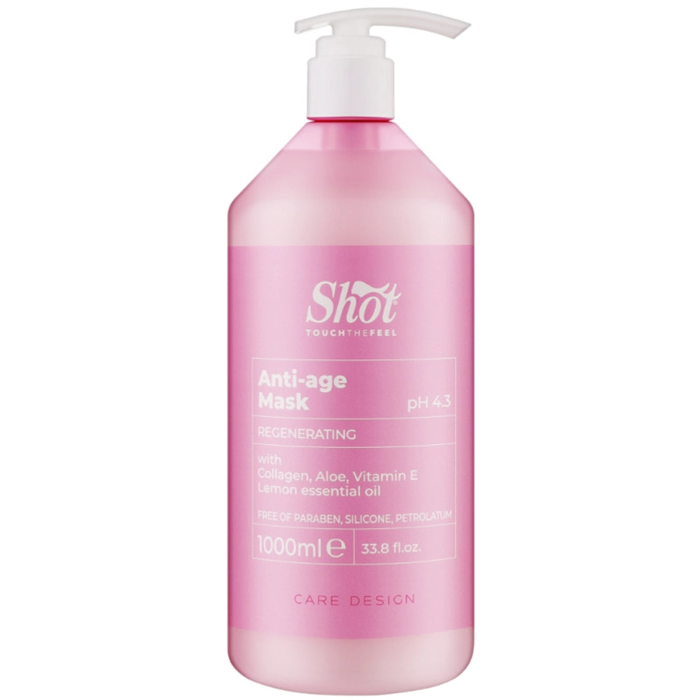 Маска відновлююча з колагеном - Shot Care Design Anti-Age Mask 1000 мл