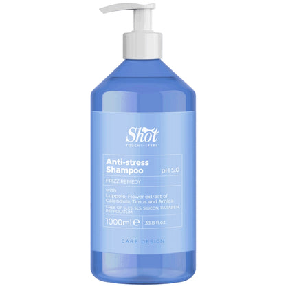 Shot Care Design (Antistress) Shampoo - Шампунь антистрес проти ламкості волосся 1000 мл