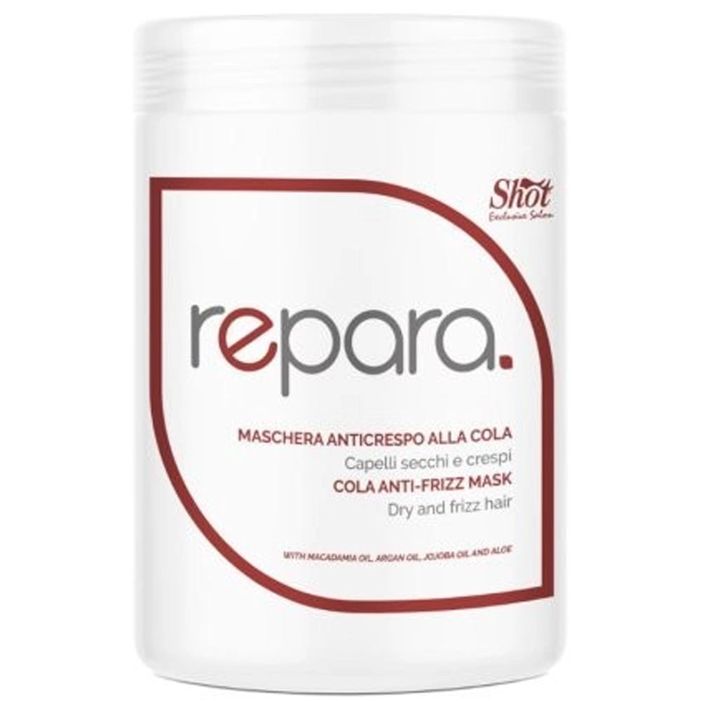 Маска для сухого та пухнастого волосся - Shot Repara Cola Anti-Frizz Mask 1000 мл
