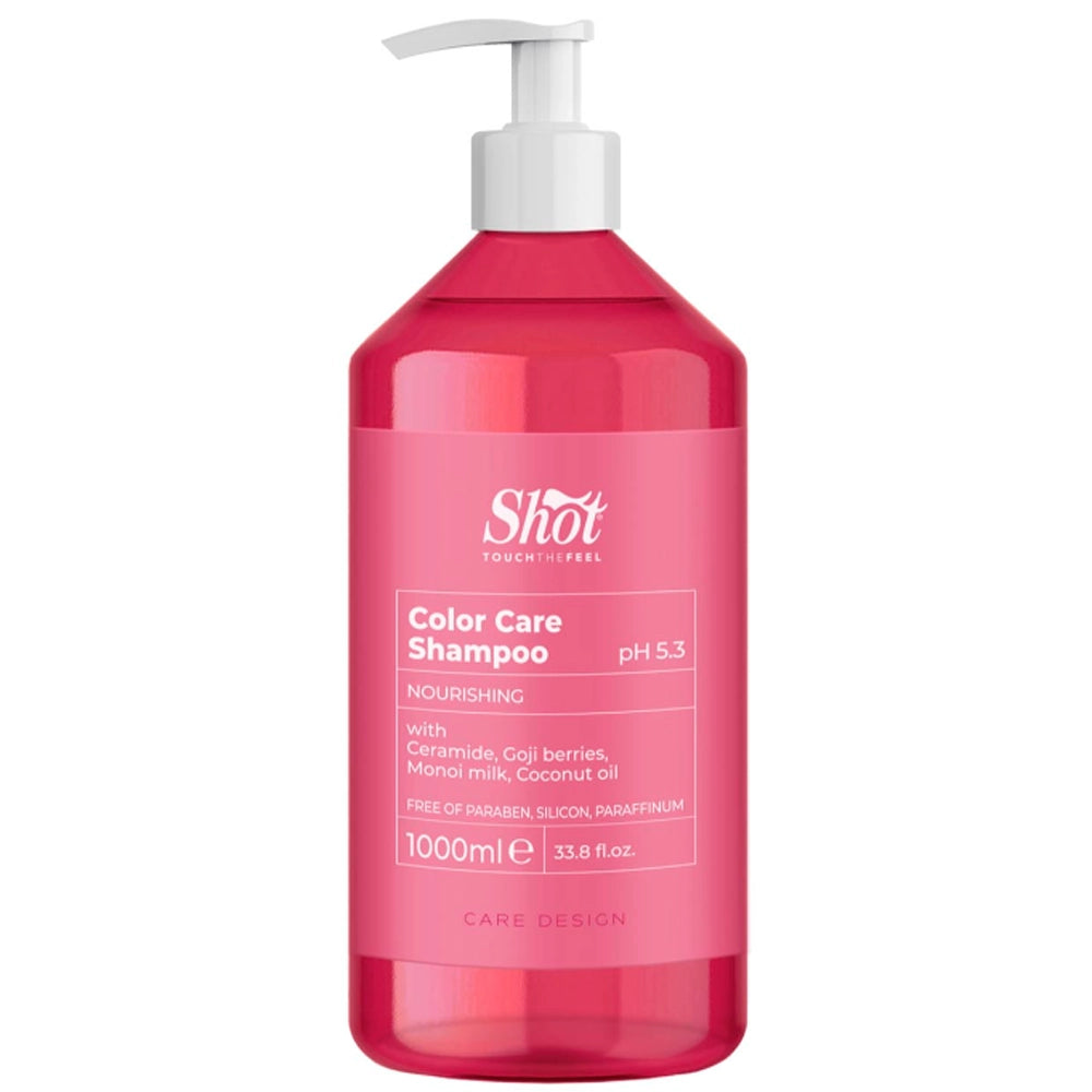 Шампунь для фарбованого волосся - Shot Design Color Care Shampoo 1000 мл