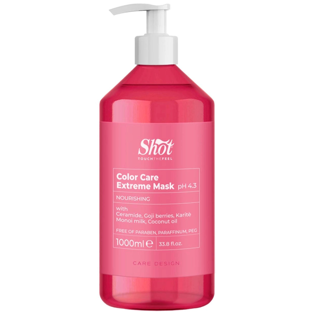 Маска для фарбованого волосся - Shot Design Color Care Extreme Mask 1000 мл